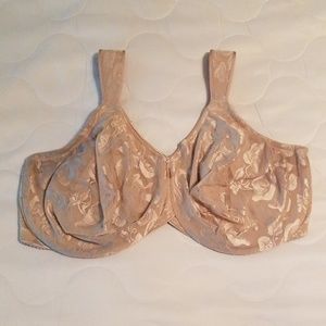 WACOAL FULL FIGURE UNDERWIRE BRA #35567 40 H 40H